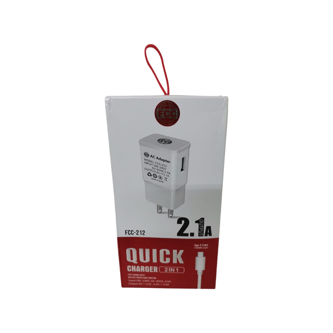 Cargador Tipo-C FCC-212