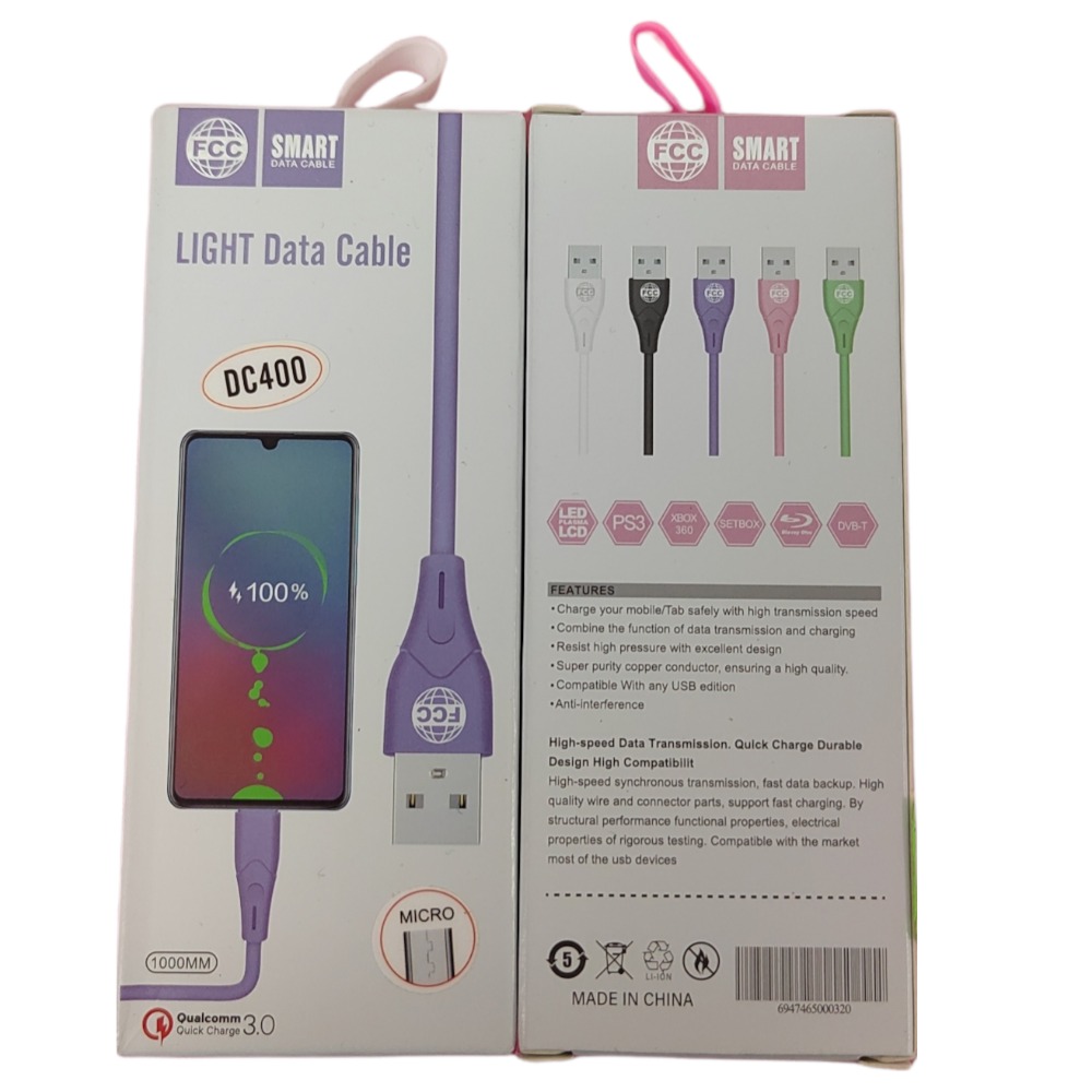Cable USB V8 FCC DC400