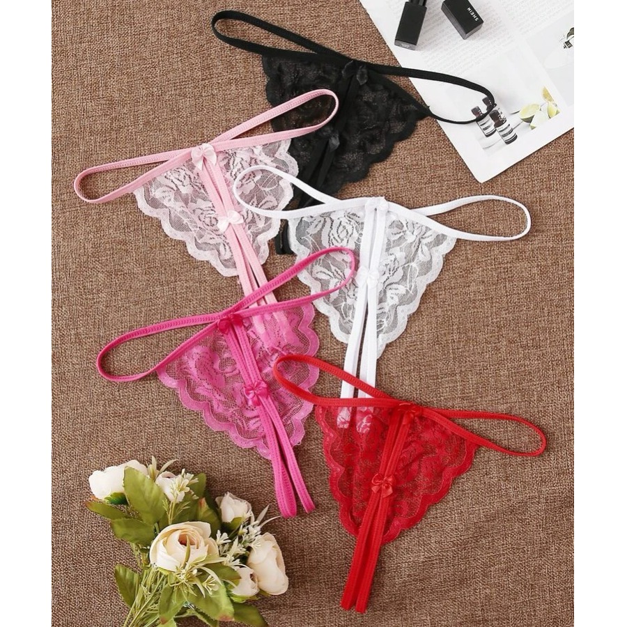 Floral lace panties set (5Pack)
