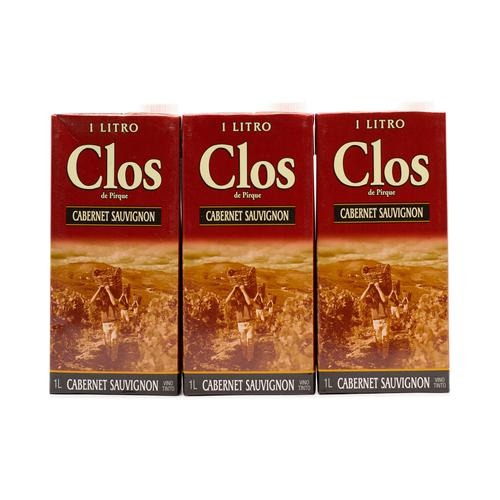 CLOS VINO TINTO 3 UND 1LT