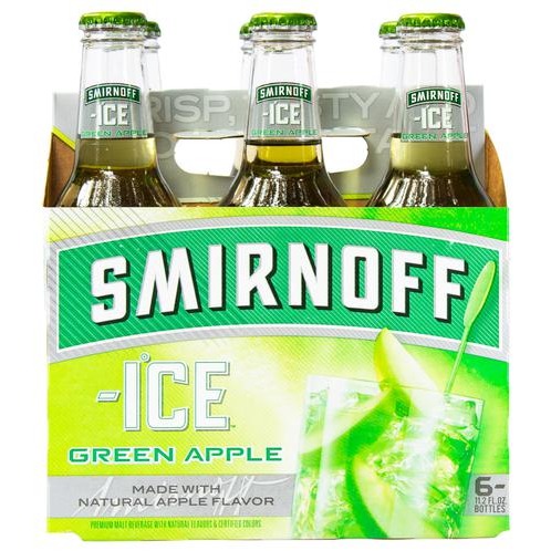 SMIRNOFF ICE MANZANA VERDE 6UND 355ML
