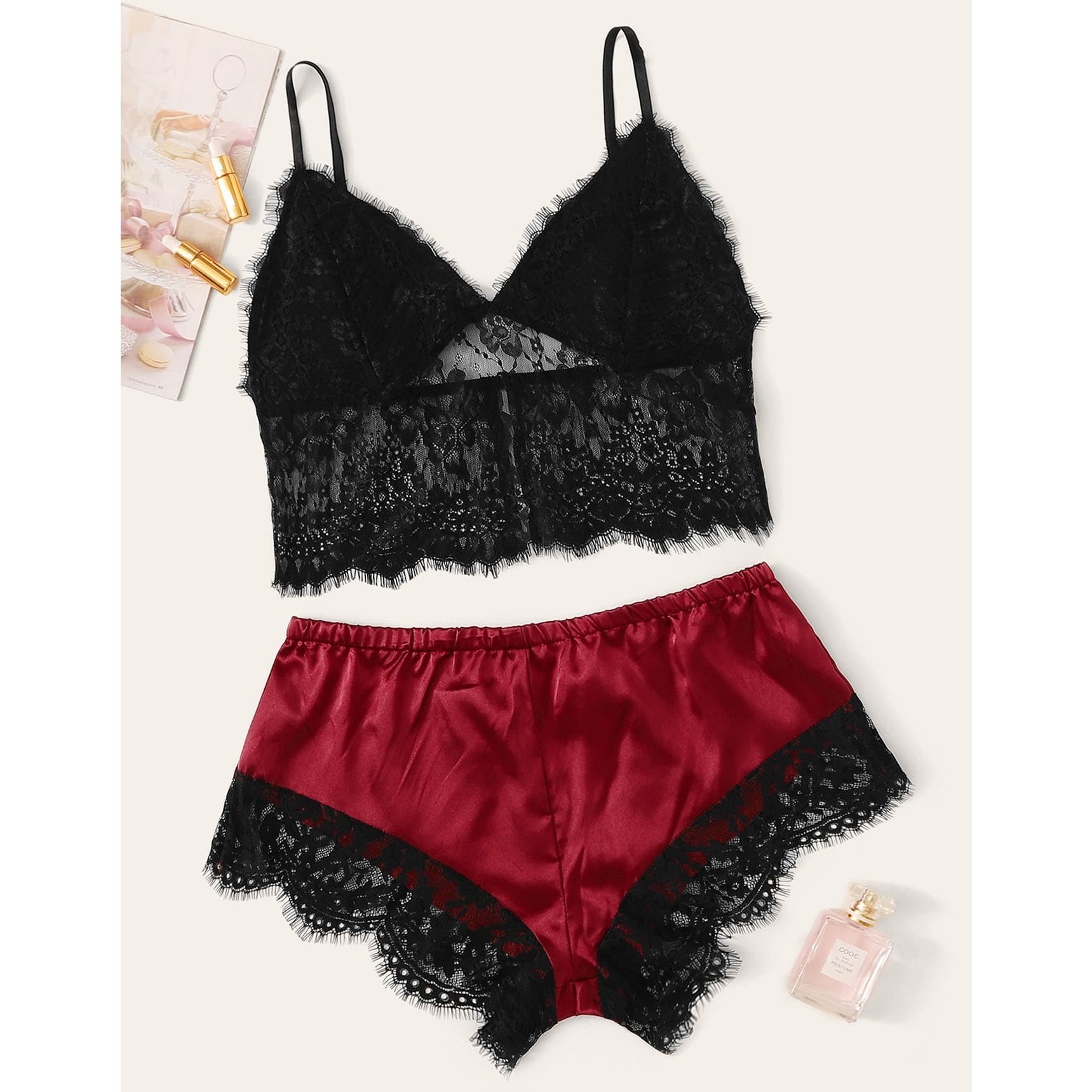 Lace Lingerie Set