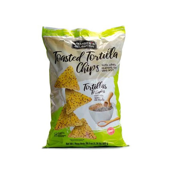Tortillas tostadas con Quinoa 800 Grs