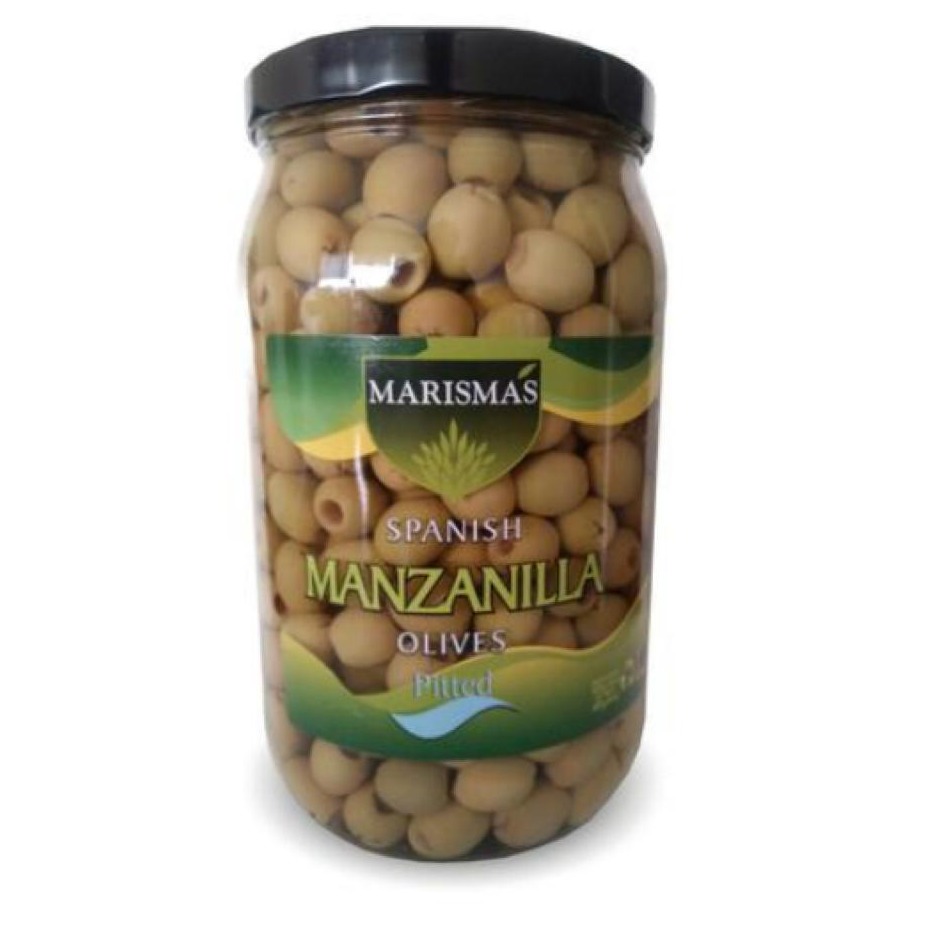 Aceitunas verdes sin hueso Marismas 36OZ