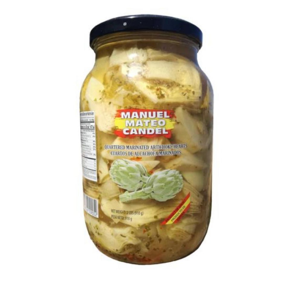 Candel alcachofas marinadas Manuel Mateo 910G