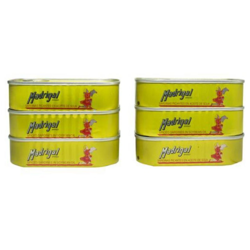 Sardina picante Madrigal 6UNI 125G