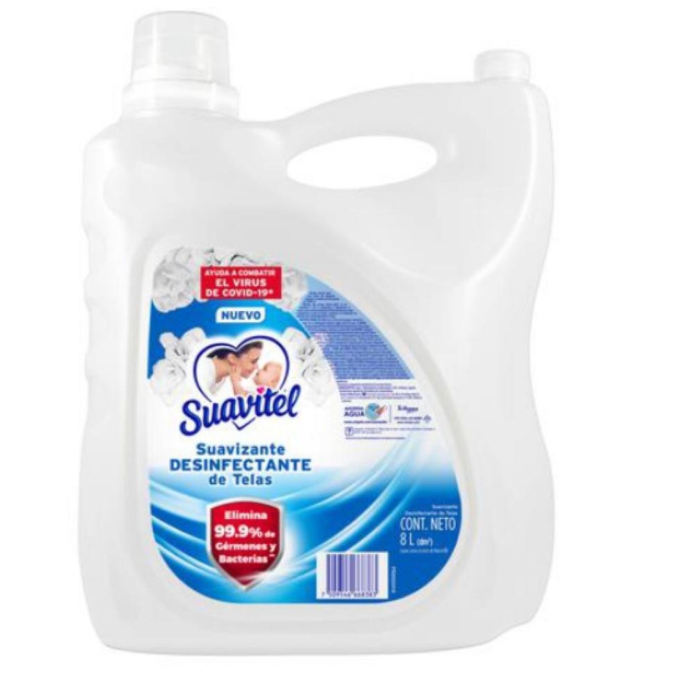 Suavizante para ropa Suavitel 8 L