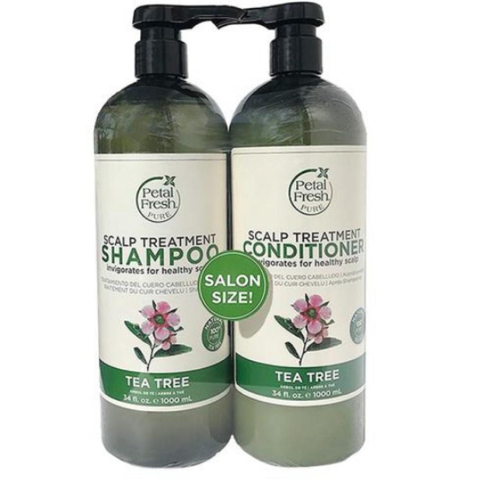 Shampoo y acondicionador Petal Fresh Scalp Treatment 2 frascos / 34 oz