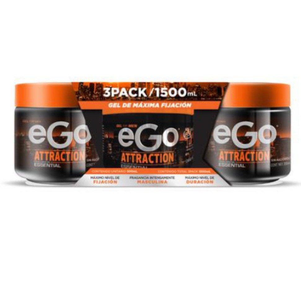 Gel Ego para hombre 3 UNI / 500 ml