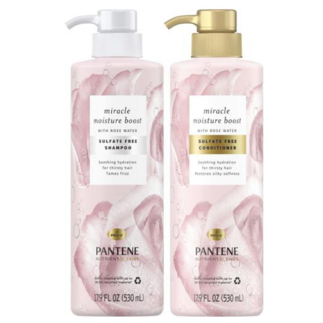 Shampoo y acondicionador Pantene 530 ml