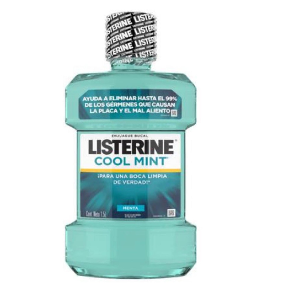 Enjuague bucal Listerine Coolmint 1.5 L