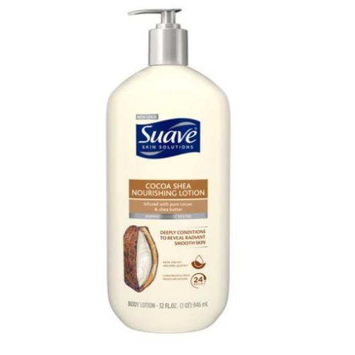 Loción de manteca de cacao Suave 32 oz