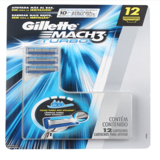 Gillete Macho 3 Turbo 13 UNI 