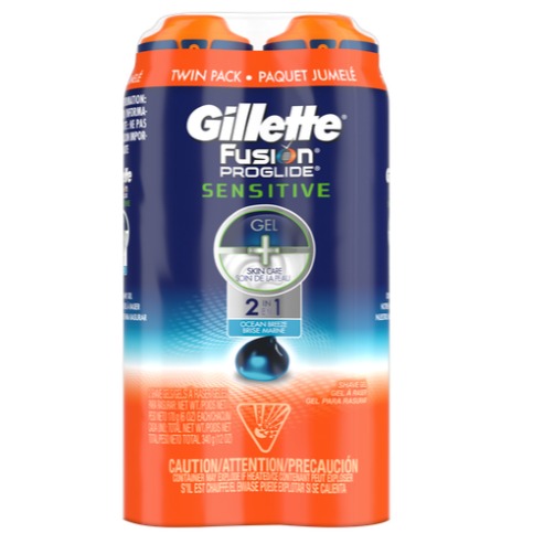 Gel para afeitar Gillete Proglide 2 UNI / 170 grs
