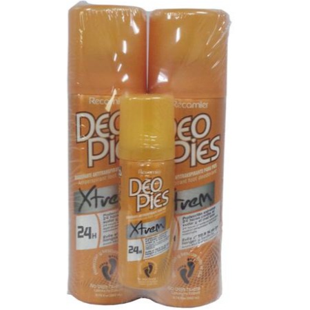Antitranspirante Deo Pies 2 UNI / 260 ml + 50 ml