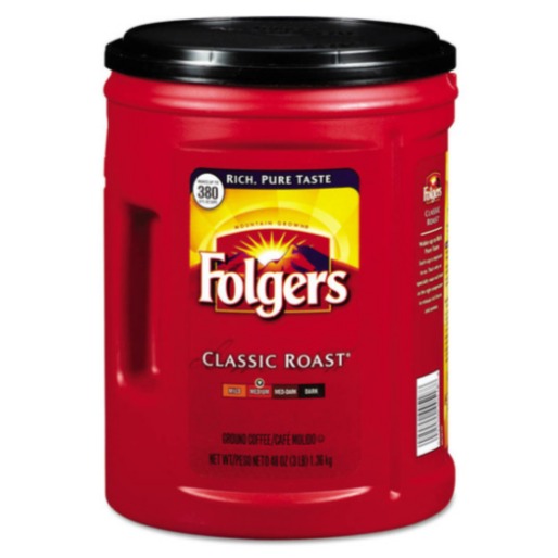 Café tostado clasico Folgers 48 Oz
