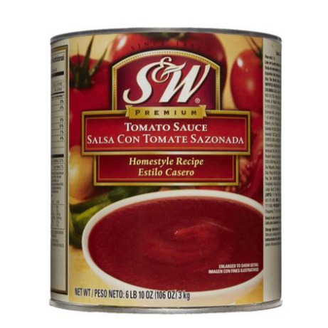 Salsa de tomate S&W 3 Kg