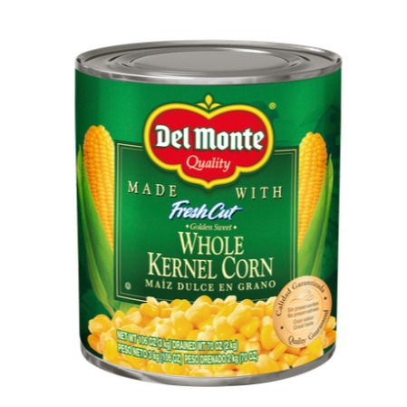 Maíz dorado entero Del Monte 3 Kg
