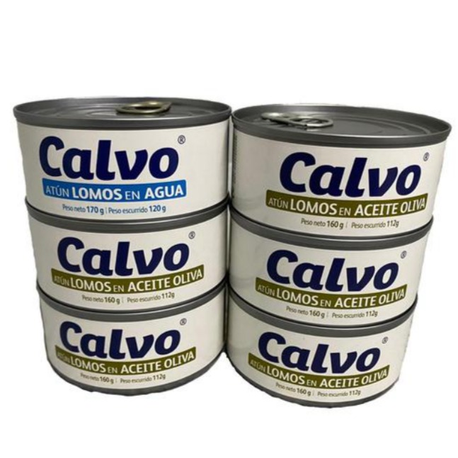 Atun surtido Calvo 6 UNI 