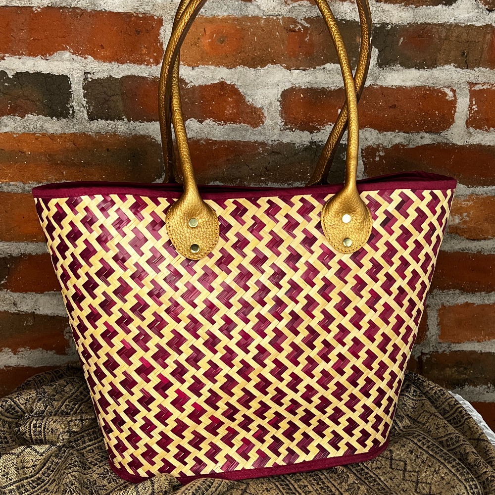 Bolso Tule Pintado Grande