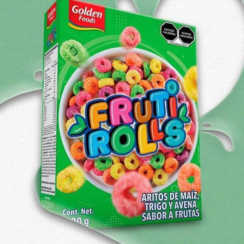 Cereal Fruti Rolls Golden Foods 7 Oz