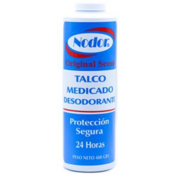 Nodor Talco medicado 2 UNI / 480 Grs