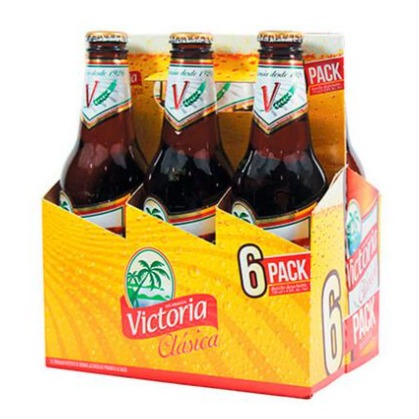 Cerveza Victoria en botella 6 UNI / 350 ml