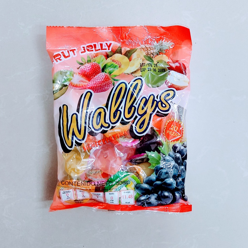 Gelatina Fruit Jelly Wallys 20 uni