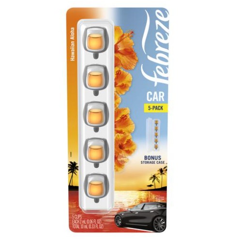 Aromatizantes para carros Febreze 5 UNI 