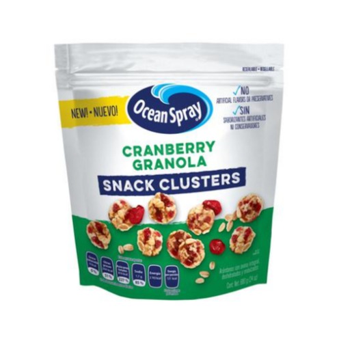 Bocadillos de arándano y granola Océan Spray 24 Oz 