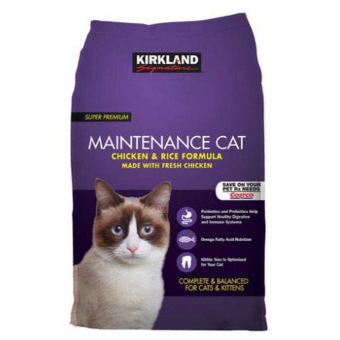 Comida para gato premium Kirkland 25 Lbs
