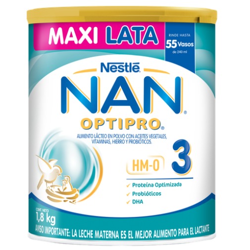 Leche en polvo Nan 3/ 1.8 Kg