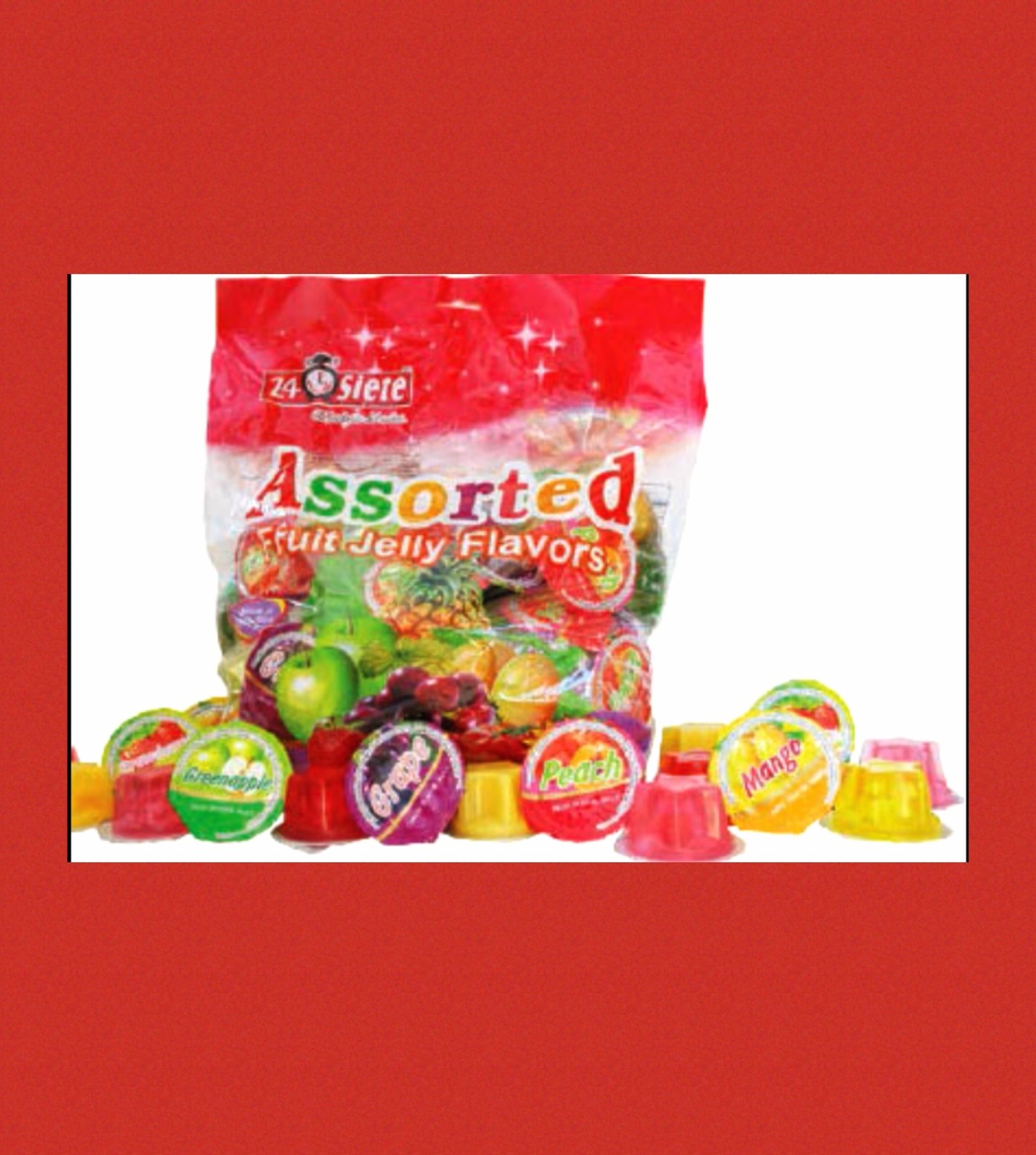 Gelatina FRUTI JELLY BOLSA ESTRELLA 100 UNI