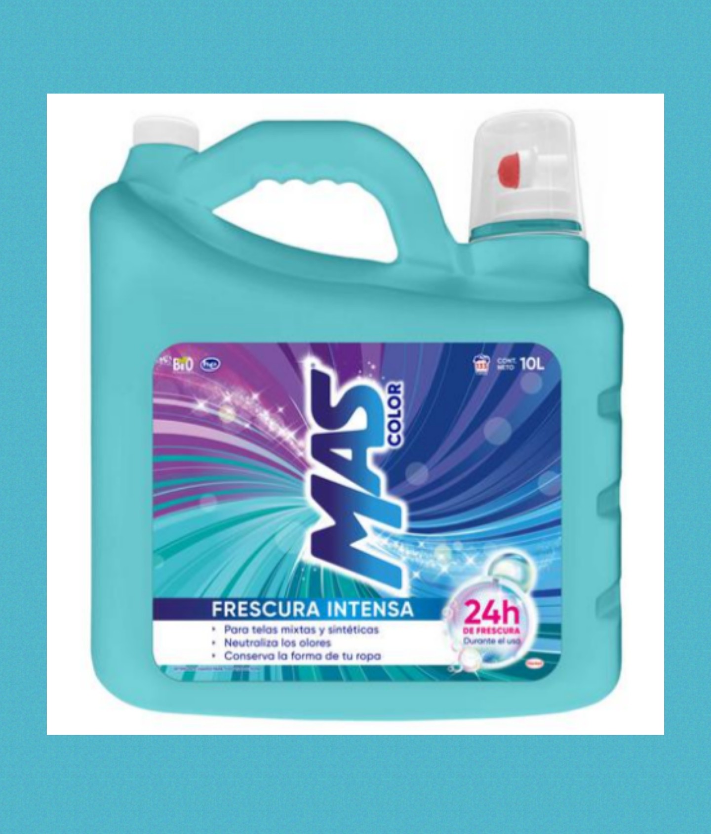 DETERGENTE LÍQUIDO MÁS 10 LTR