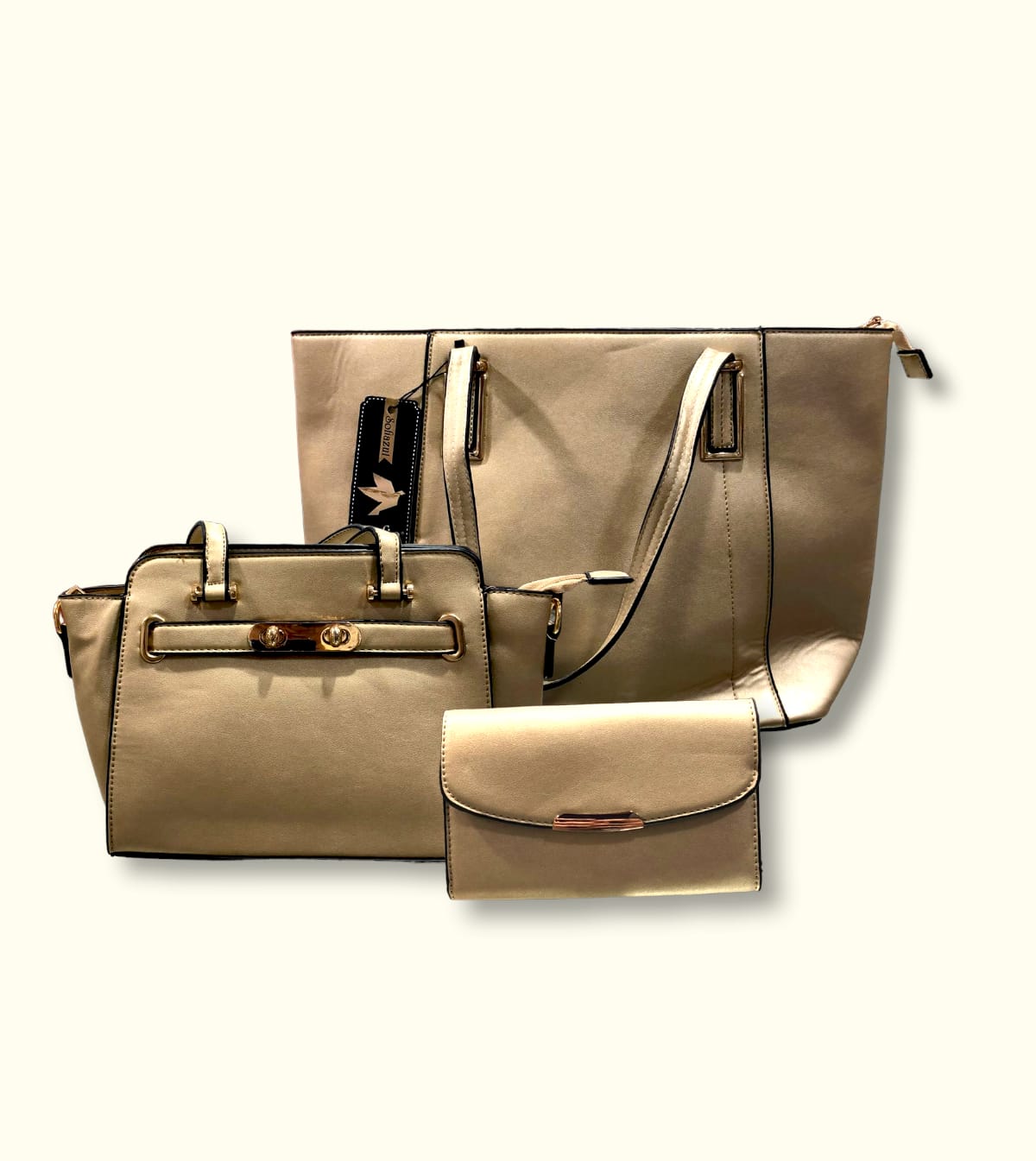 JUEGO DE CARTERA DE DAMA - SOFIA AZUL