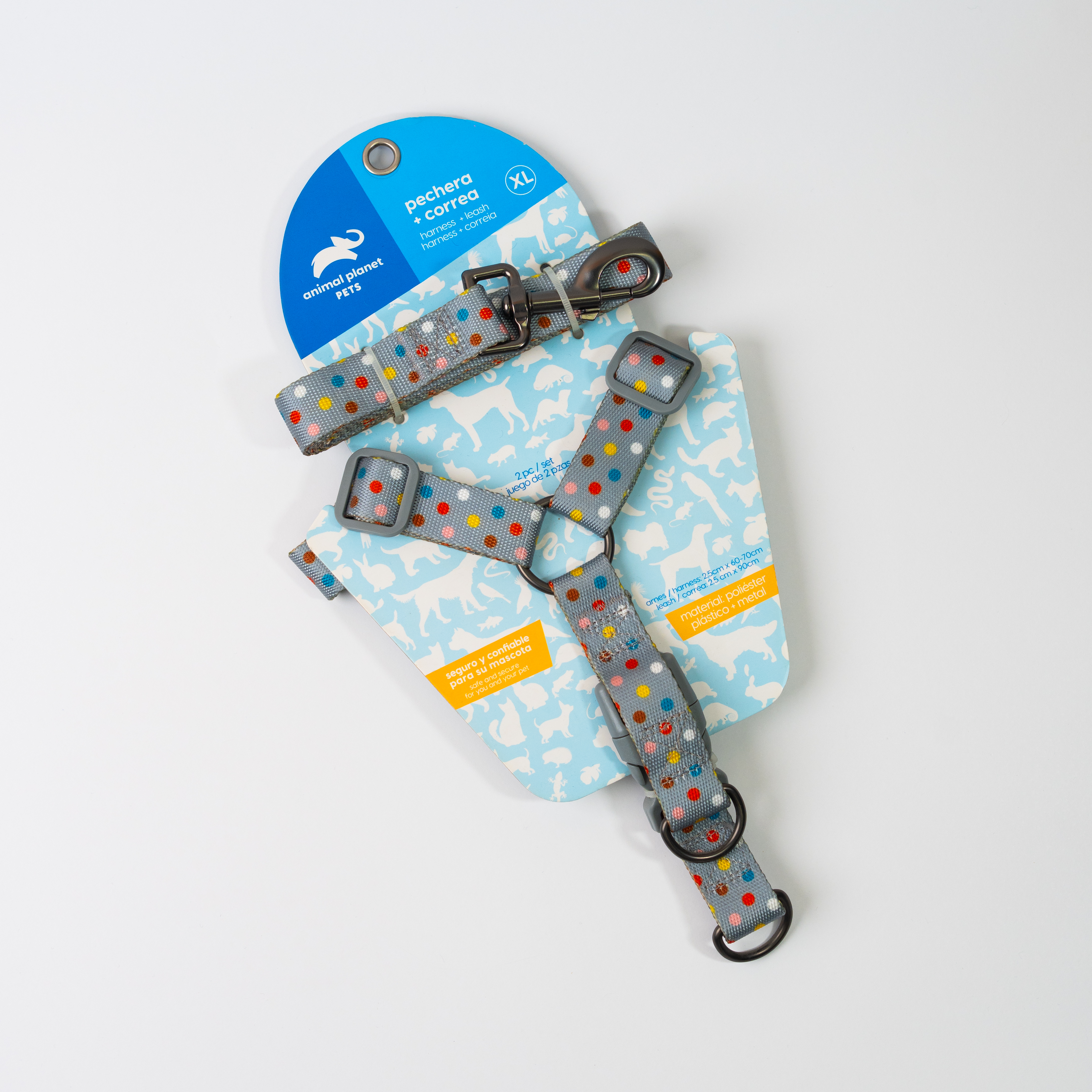 PECHERA Y CORREA XL ANIMALP