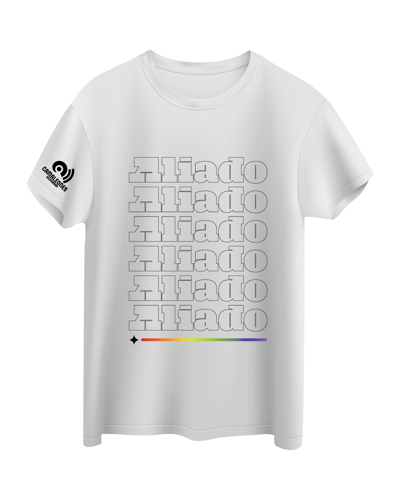 CAMISETA ALIADOS - COLOR BLANCO