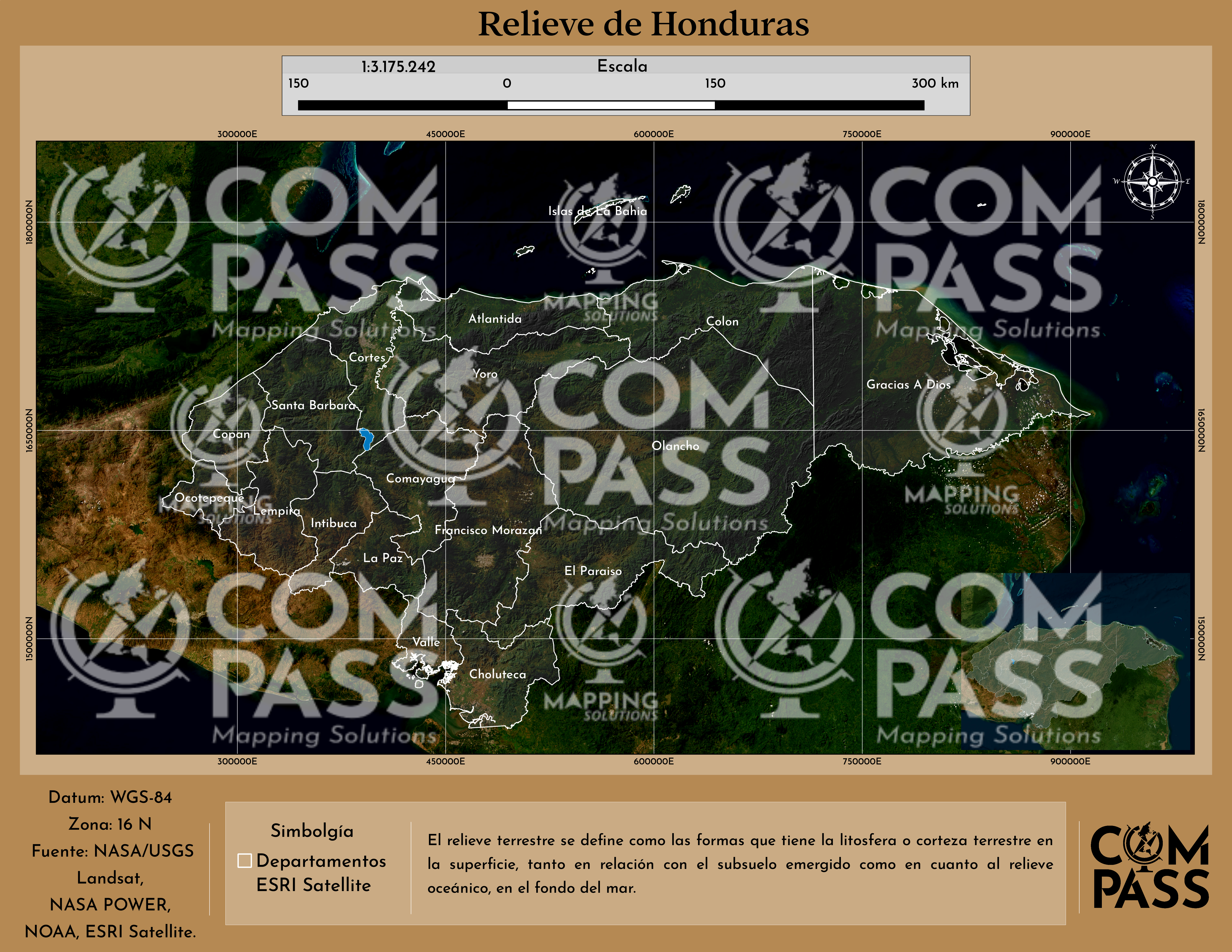 MAPA DE RELIEVE