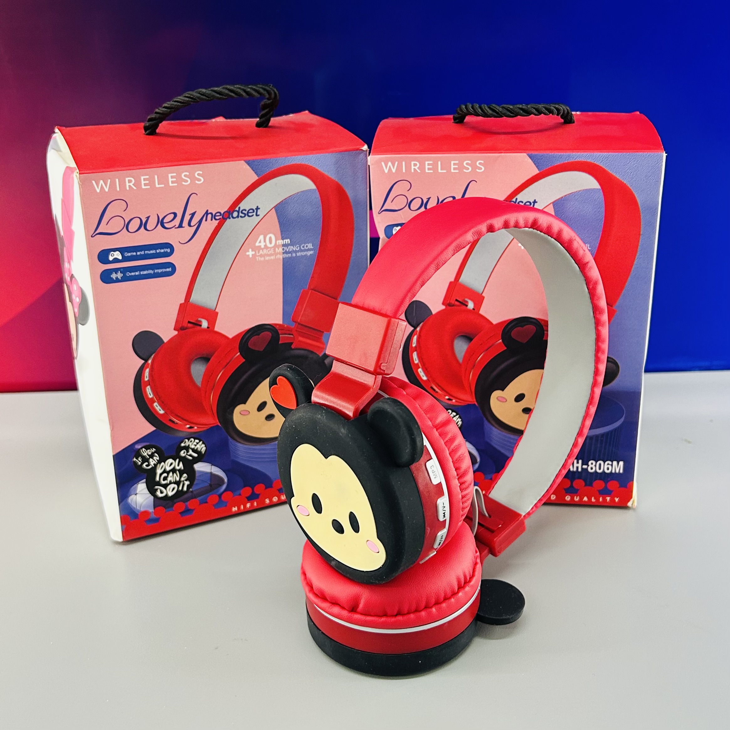 AUDIFONOS MINNIE AH-806M