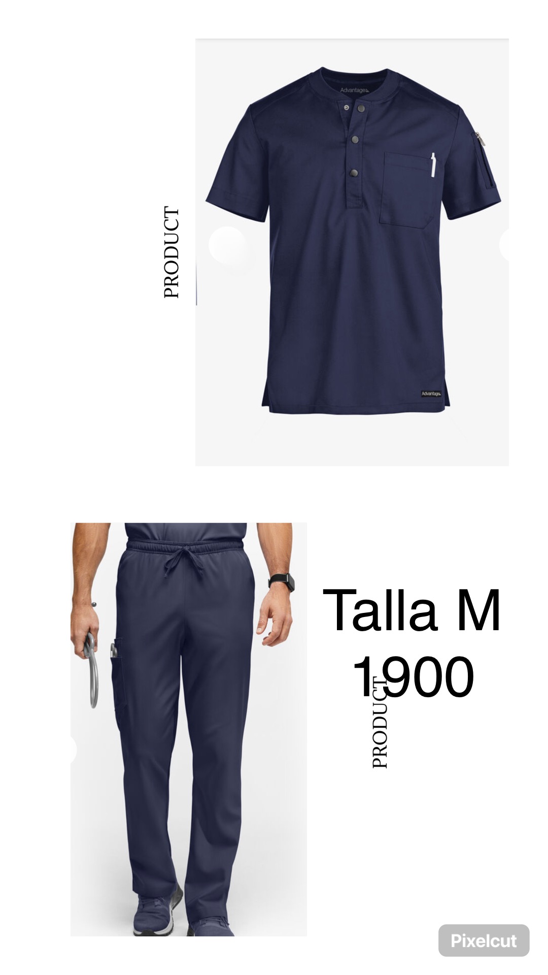 UNIFORME PARA HOMBRE