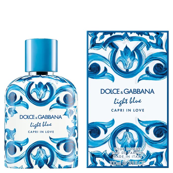 LIGHT BLUE CAPRI IN LOVE D&G Mº