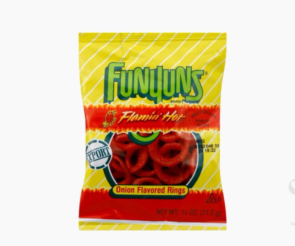 FUNYUNS FLAMIN HOT 1OZ