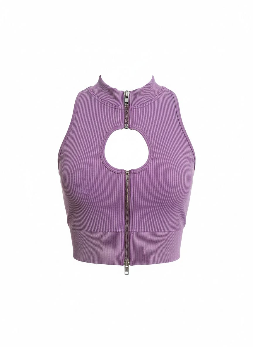 BLUSA DE GYM CROP TOP