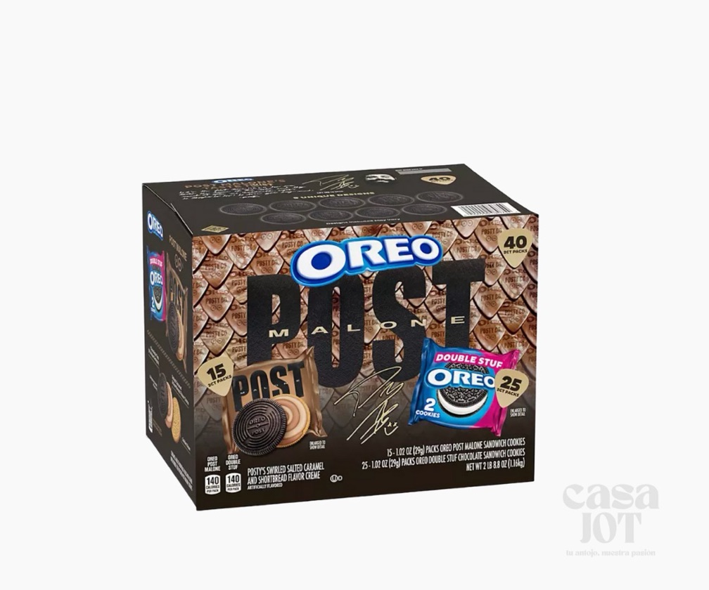  OREO CAJA POST MALONE Y DOUBLE STUF MIX