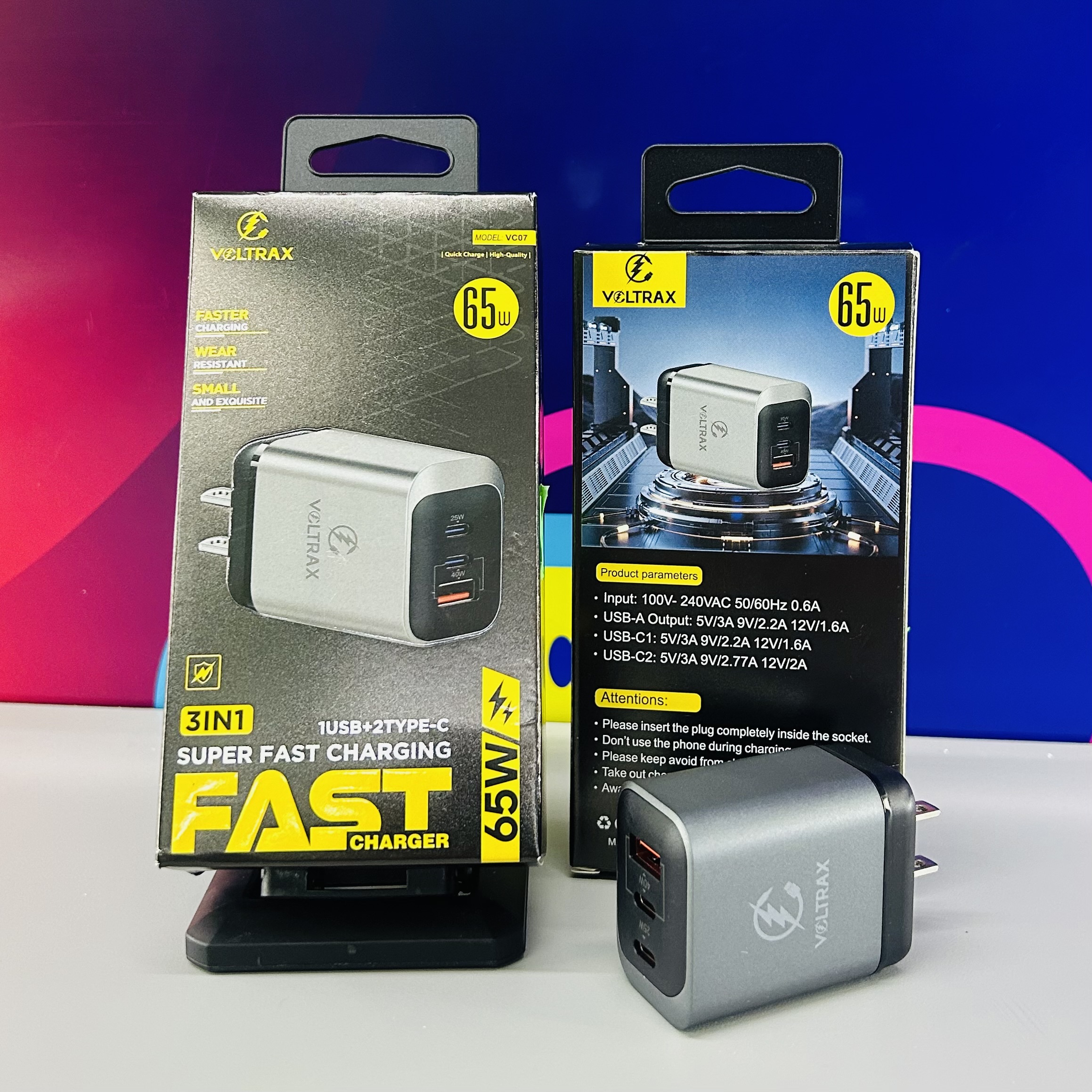 ADAPTADOR VOLTRAX 65W