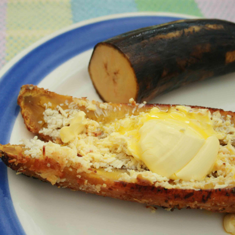 TAJADAS PLATANO HUEVO