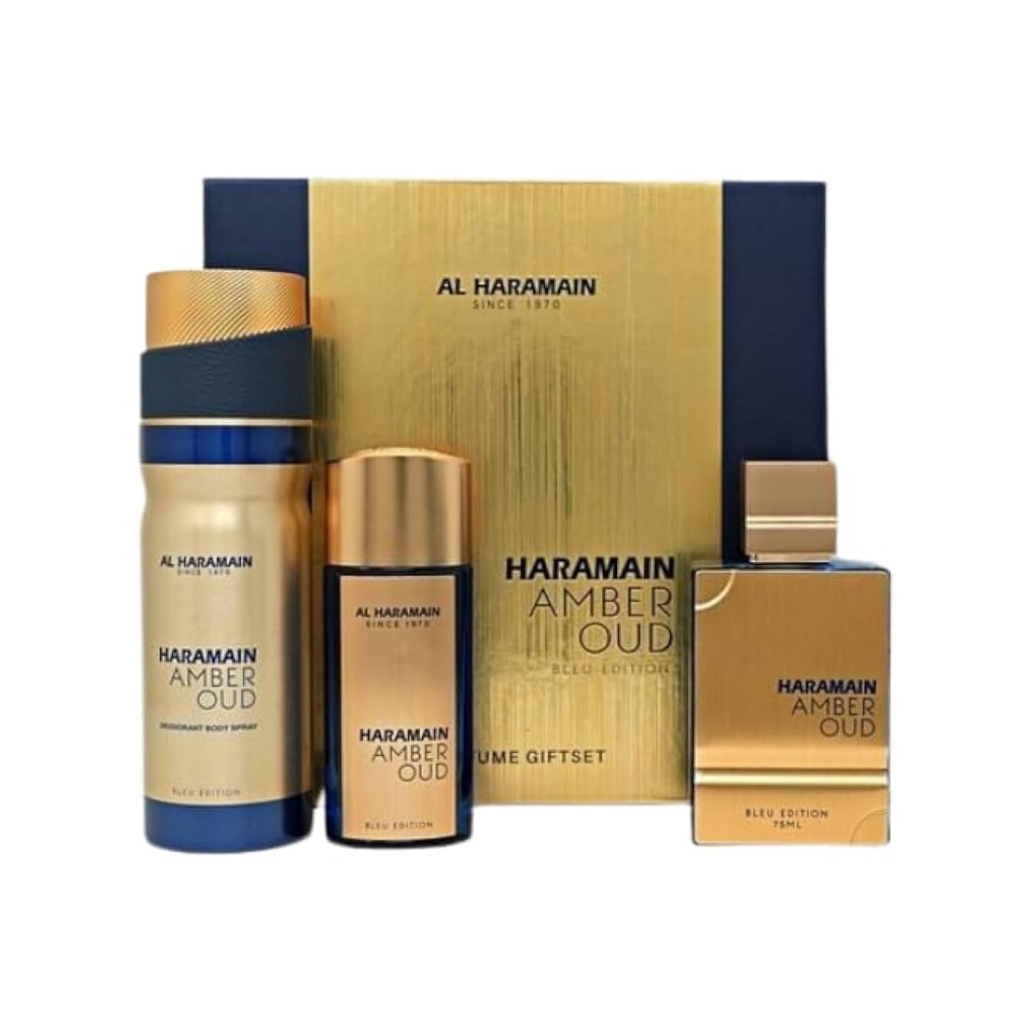 SET HARAMAIN AMBER OUD BLEU EDITIONº