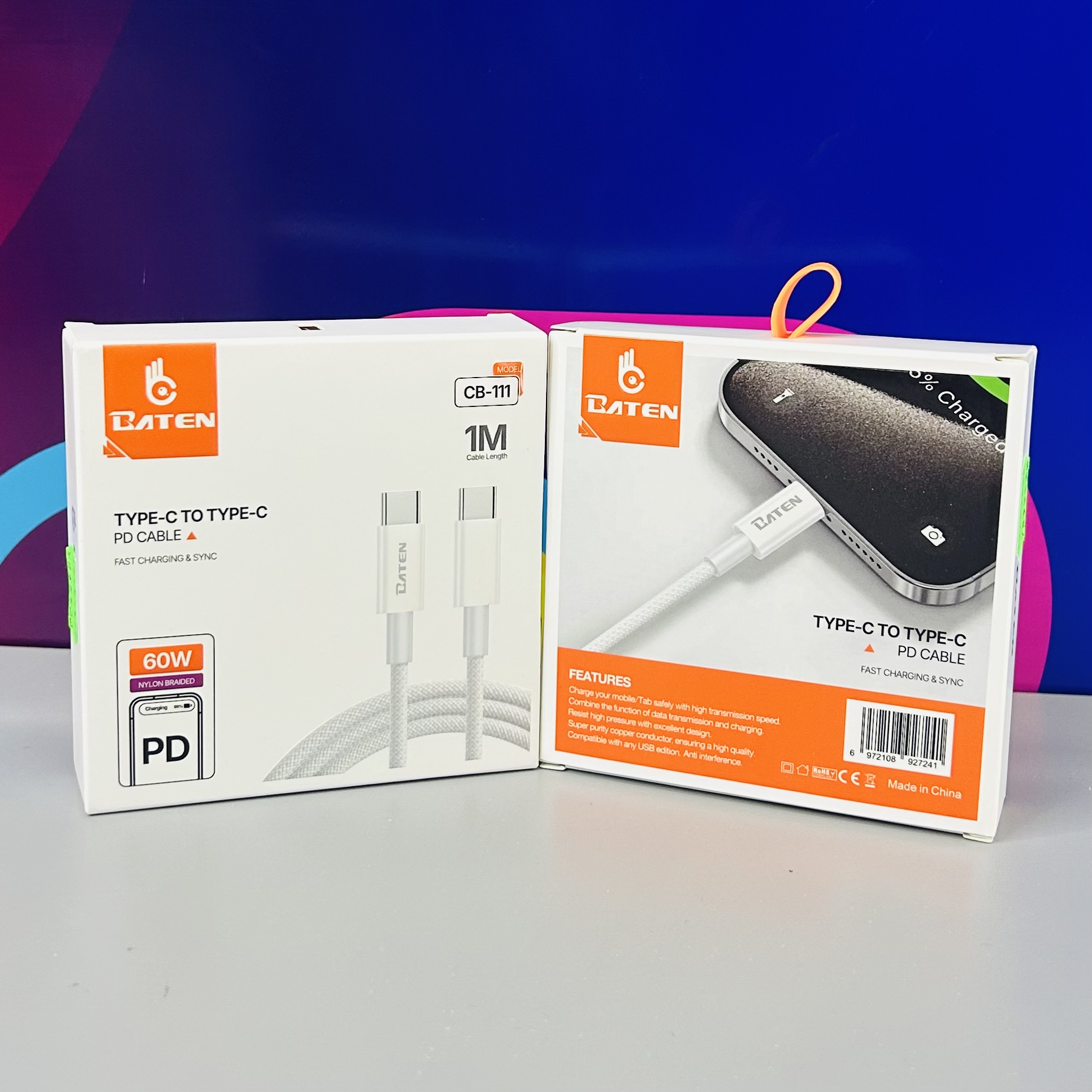 CABLE PD BATEN TIPO C