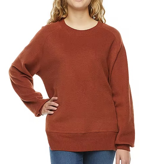 SUDADERA DE MANGA LARGA CON CUELLO REDONDO PARA MUJER ARIZONA JUNIORS