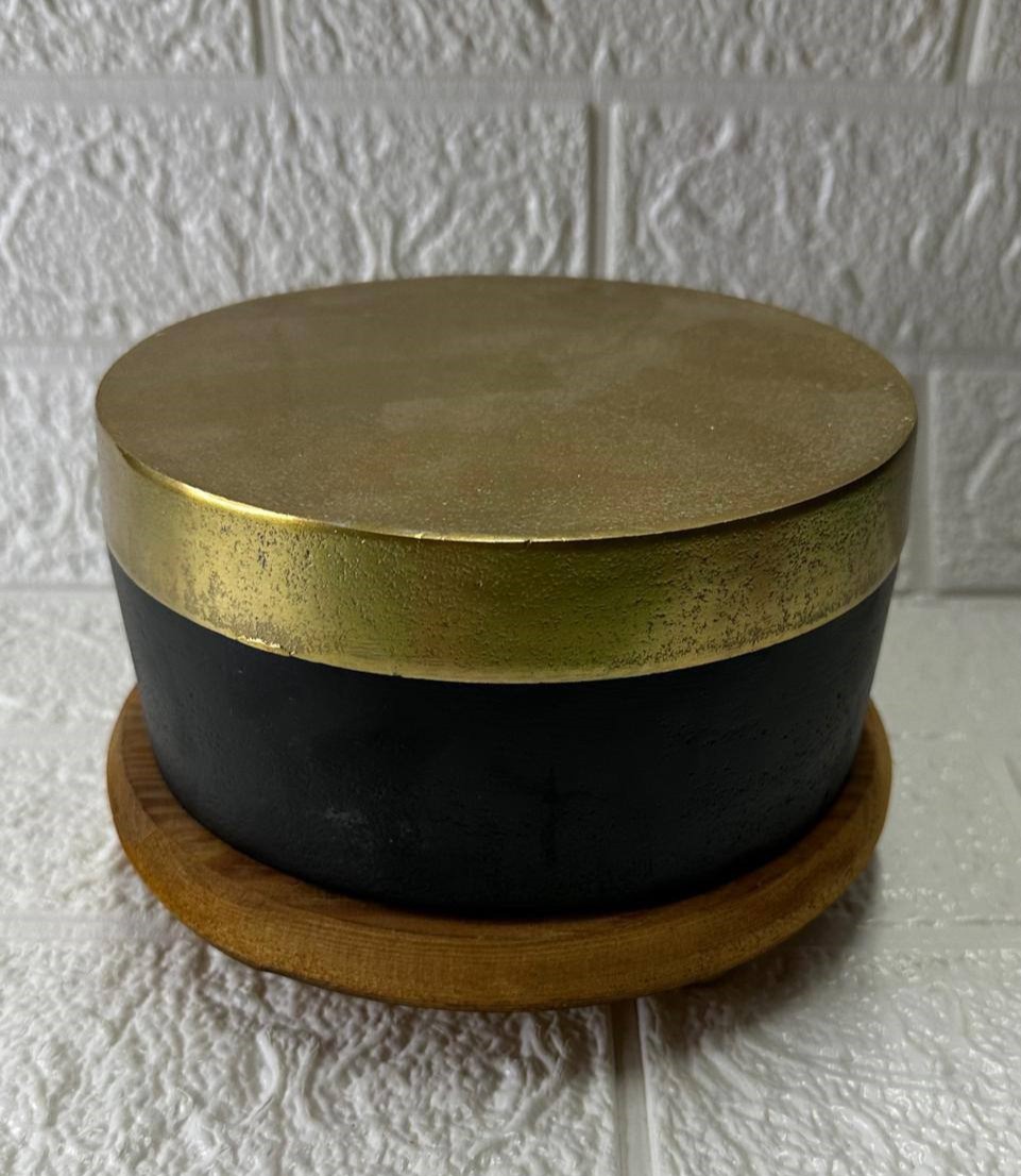 CAJA DECORATIVA METAL